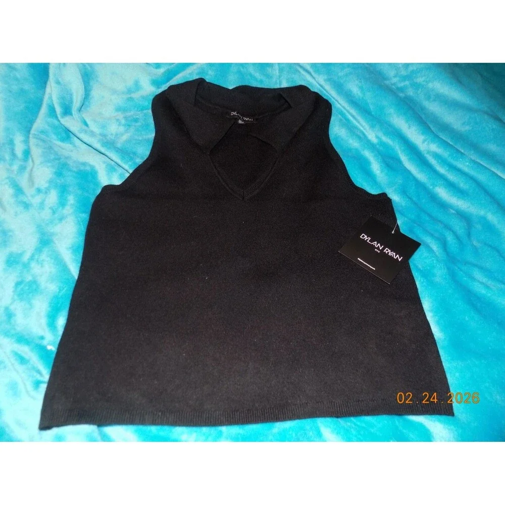 New NWT Dylan Ryan NYC Women's sweater tank XL
